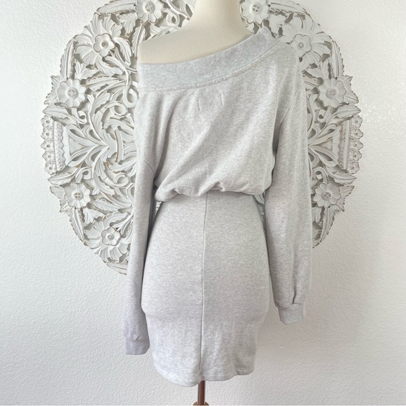{RtA} Rachele French Terry Sweatshirt Dress, Size XS - Picture 7 of 9
